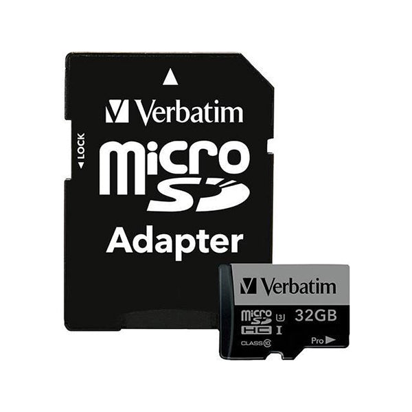 VERBATIM MICRO SD PRO SDXC 32GB CLASS 10 UH1