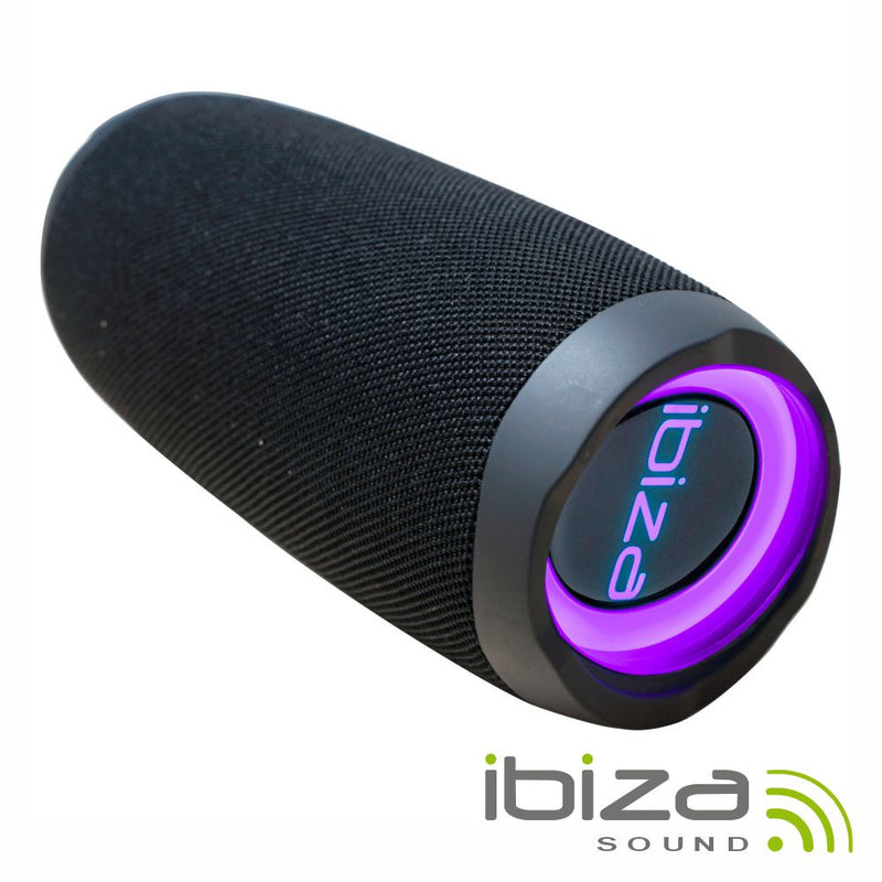 COLUNA BLUETOOTH PORTÁTIL 30W USBMICROSDAUX TWS IBIZA