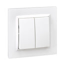 INTERRUPTOR DUPLO BRANCO