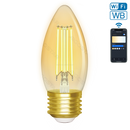 LÂMPADA DE FILAMENTO INTELIGENTE WI-FI WB C35 E27 (ÂMBAR)