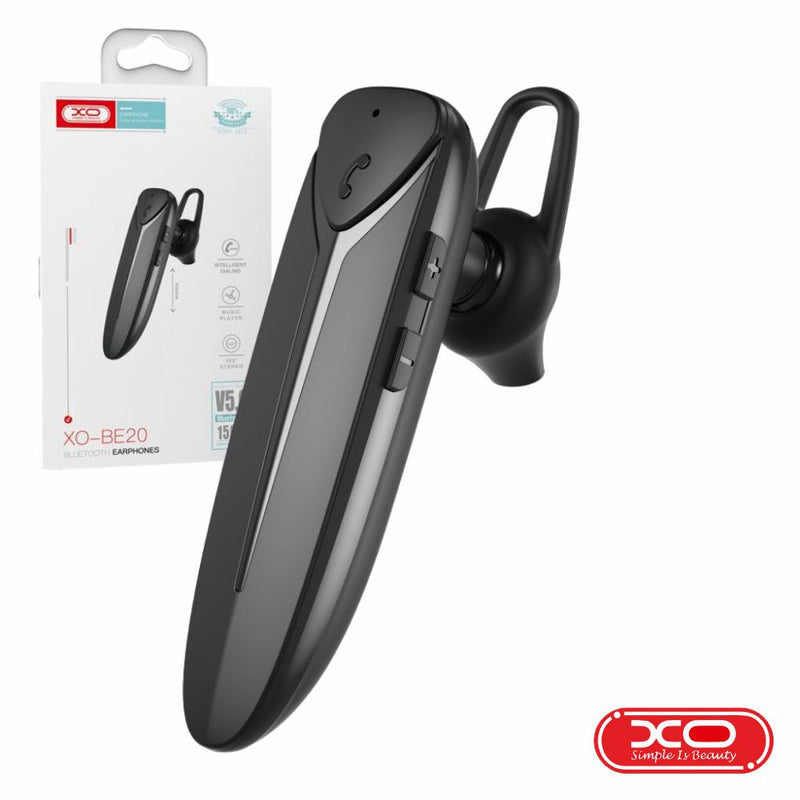 XO BE20 AURICULAR BLUETOOTH 5.0 - AUTONOMIA HASTA 10H - MANOS LIB