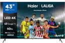 Haier H43K800UX 109,2 cm (43") 4K Ultra HD Smart TV Wi-Fi Preto