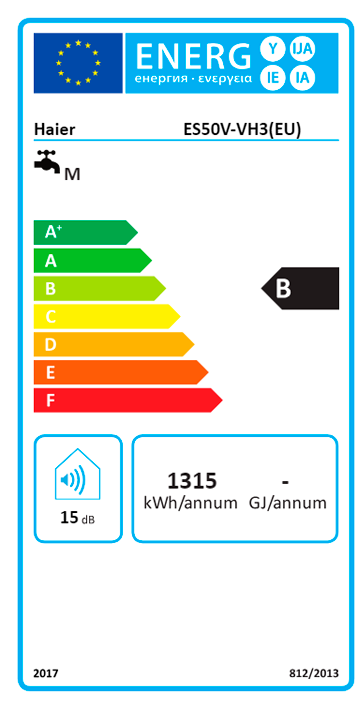 TERMOACUMULADOR HAIER - ES50VVH3