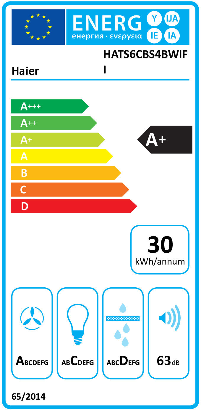 EXAUSTOR HAIER HATS6CBS4BWIFI( 883 M3HORA - A  - C  )