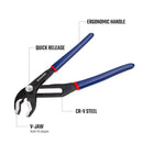 ALICATE BICO DE PAPAGAIO COM AJUSTE RÁPIDO DE 200 MM (8´´)