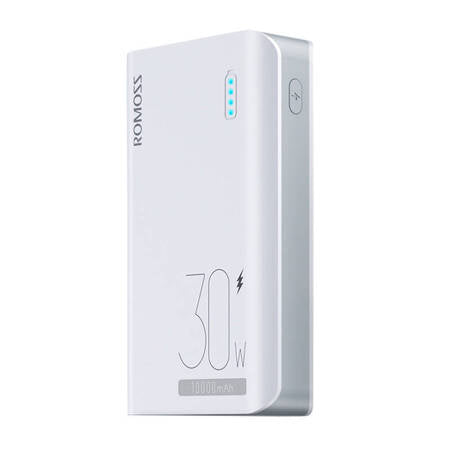 POWERBANK ROMOSS 4S PRO 10000MAH 30W (BRANCO)