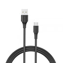 CABLE USB 2.0 VENTION CTHBD USB TIPO-C MACHO - USB MACHO 50CM NEG