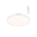 PLAFON LED CIRCULAR, CHARLY, 80 W, 3CCT, 8800 LM, BRANCO, Ø60 X 7