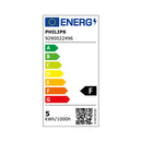LÂMPADA VELA LED E14 4.3W 470LM 6500K LUZ FRIA Ø3.5X9.7CM. PHILIP