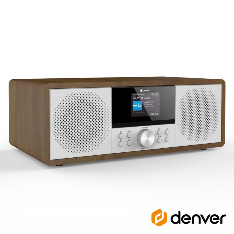 RÁDIO WIFI FMCDAUXBT 2X10W DENVER