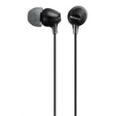 Sony MDR-EX15LP Headphones Com fios Intra auditivo Música Preto