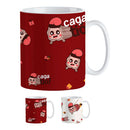CANECA ´´CAGA TIÓ´´ 330 ML EM CAIXA DE PRESENTE, CORES SORTIDAS