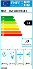 EXAUSTOR TEKA DVT68660TBS 60 CM PRETO