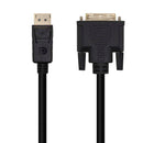 AISENS A125-0463 adaptador de cabo de vídeo 3 m DisplayPort DVI P