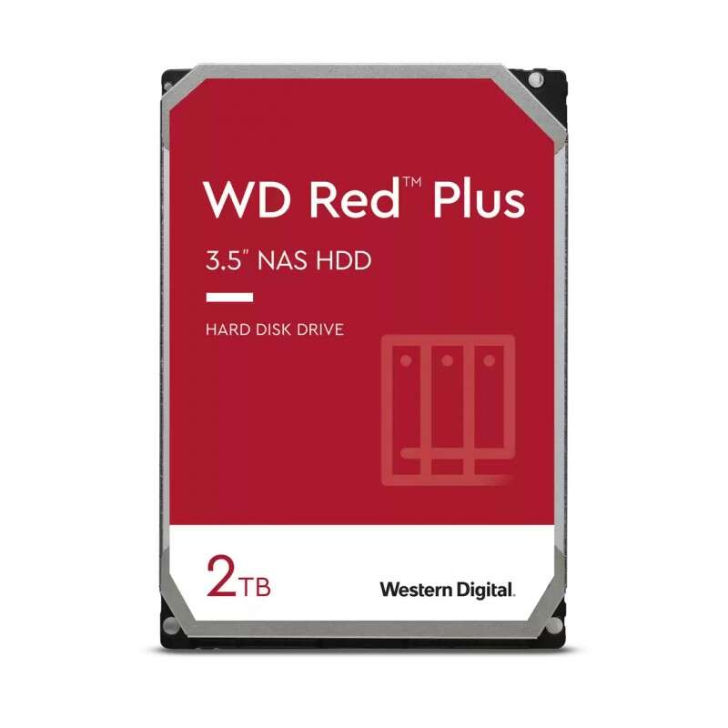 DISO INTERNO WD HDD 3.5" 2TB SATA 256MB RED PLUS