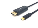 Equip 133426 adaptador de cabo de vídeo 1 m USB Type-C DisplayPor