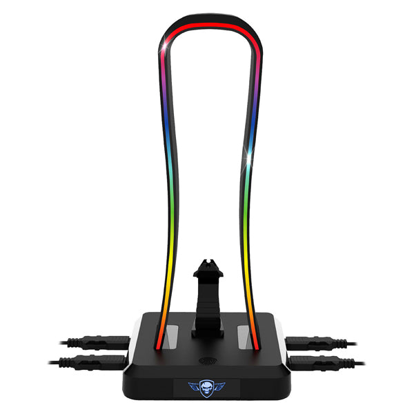 SPIRIT OF GAMER SENTINAL MULTI-FUNCTION RGB STAND FOR HEADSETS