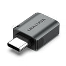 ADAPTADOR USB 3.0 VENTION CDQH0 USB TIPO-C MACHO - USB HEMBRA