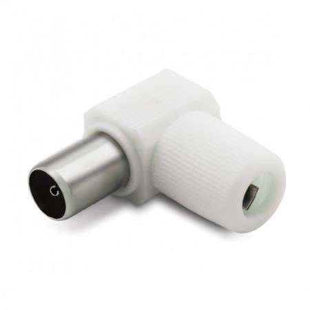 METRONIC - CONECTOR TV 9.52MM FÊMEA ´´L ´´ 338119