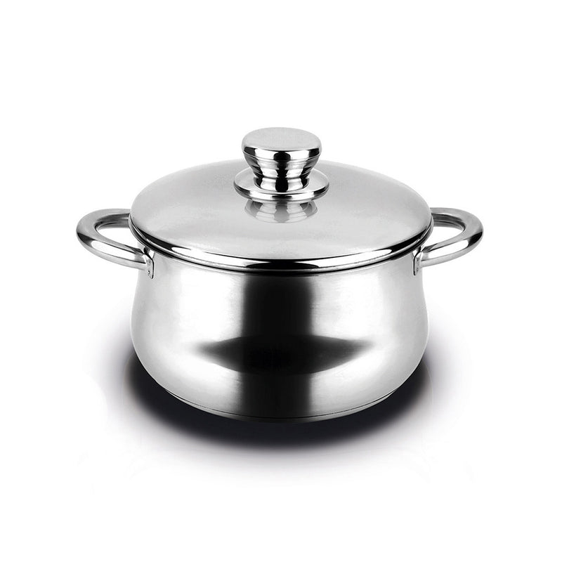 PANELA INOXIDAVEL SILVERINOX 6,8L + TAMPA AÇO INOXIDÁVEL 18/10 FA