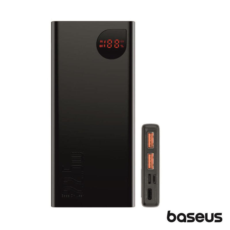 POWERBANK BASEUS ADAMAN METAL, 20000MAH, 2XUSB, USB-C, LIGHTNING,