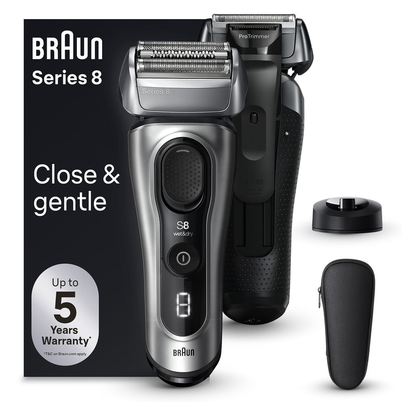 Braun Series 8 8517s Aparador Prateado