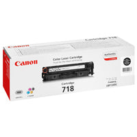 Canon CRG-718 Bk toner 1 unidade(s) Original Preto