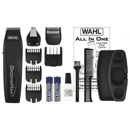 APAREDOR DE BARBA WAHL GROOMSMAN ALL IN 5537-3016 COM BATERIA E 1