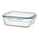 RECIPIENTE DE ALIMENTOS RETANGULAR HERMÉTICA DE BOROSILICATO 2250