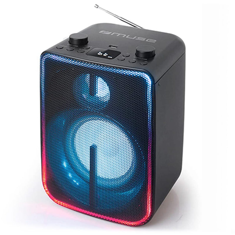 COLUNA PARTYBOX MUSE M-1802 BLUETOOTH COM BATERIA