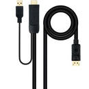 Nanocable 10.15.4352 adaptador de cabo de vídeo 1,8 m HDMI + USB