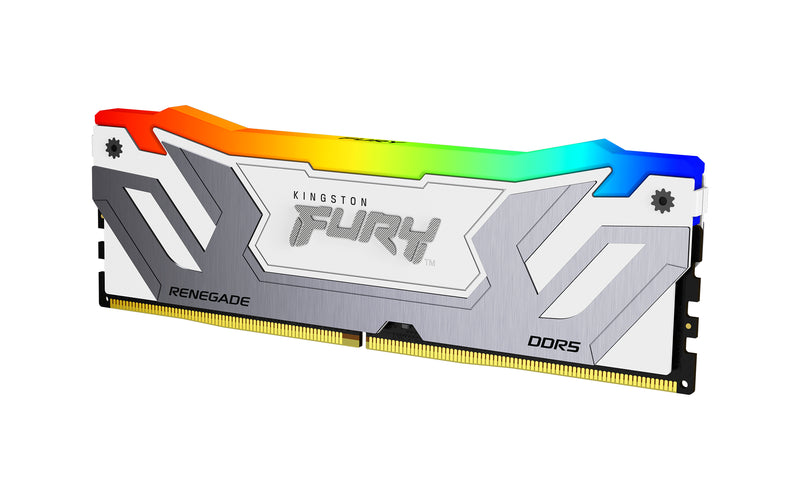 DIMM KINGSTON 24GB DDR5 CUDIMM 8400MTS CL40 FURY RENEGADE RGB WHI