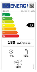 FRIGORÍFICO COMBINADO DE ENCASTRE LIEBHERR ICND 5603