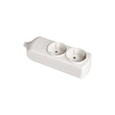 TOMADA DUPLA DE SUPERFÍCIE T/TL 10/16A 250V COR BRANCO SOLERA 800