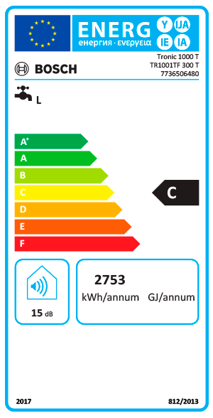 TERMOACUMULADOR BOSCH TR 1001TF 300 T( 300 LITROS - 3000 W