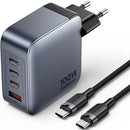 CARGADOR DE PARED GAN VENTION TZ-FETH0-EU 3XUSB TIPO-C 1XUSB 100W