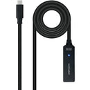 CABLE ALARGADOR USB TIPO-C 3.2 CON AMPLIFICADOR NANOCABLE 10.01.1