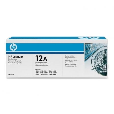 HP Conjunto Duplo de Toner LaserJet Original 12A Preto