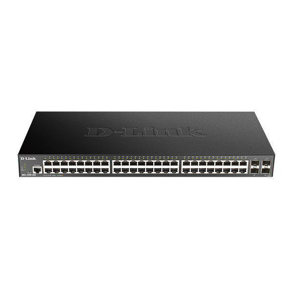 SWITCH D-LINK 48-PORT GIGABIT SMART MANAGED WITH 4X 10G SFP+ PORT