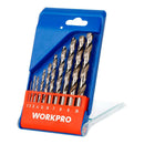 BROCAS PARA METAL HSS4341 RETIFICADAS, Ø1,00 - Ø10,00 MM, JOGO 10