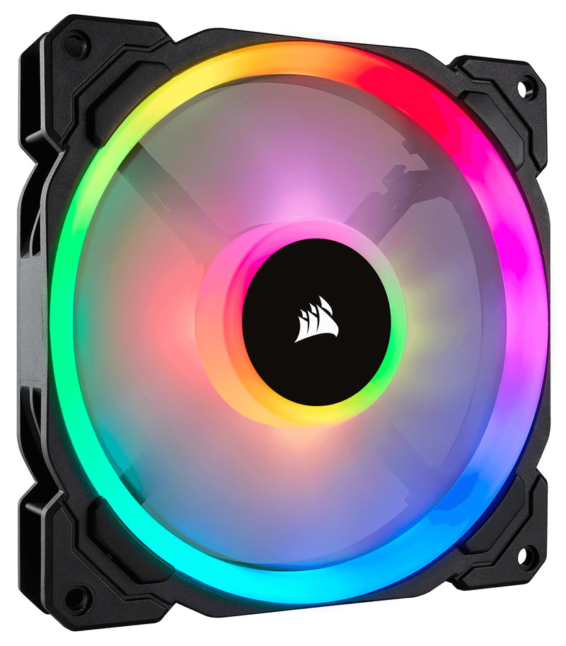 CORSAIR LL SERIES, LL140 RGB, 140MM DUAL LIGHT LOOP RGB LED PWM F