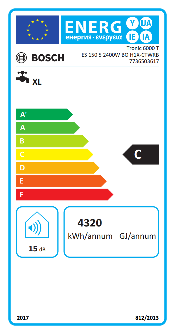 TERMOACUMULADOR BOSCH -ES15052400WBOH1XCTWRB