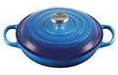 LE CREUSET - CAÇAROLA BAIXA 26AZURE 21180302202430
