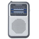 RADIO PORTÁTIL DAEWOO DW1008 PLATA