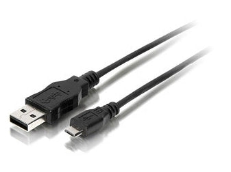 Equip 128523 cabo USB 1,8 m USB 2.0 USB A Micro-USB B Preto