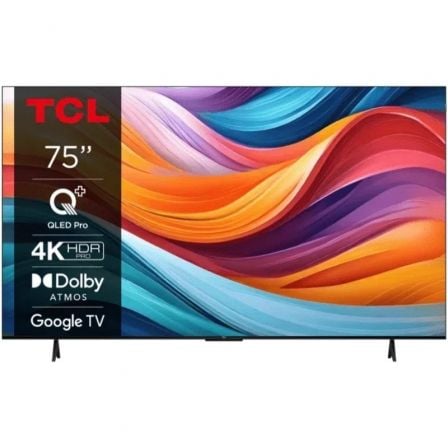 TELEVISOR TCL QLED PRO 75T7B 75" ULTRA HD 4K SMART TV WIFI