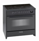 FOGÃO COM FORNO MEIRELES MONZA  E 912 BL 5 ZONAS VITROCERÂMICA