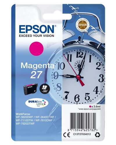 Epson Alarm clock C13T27034012 tinteiro 1 unidade(s) Original Ren