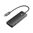 ADAPTADOR HUB 4EM1 ORICO USB A3.0X2 + TYPE-C3.0X1 + PD100WX1