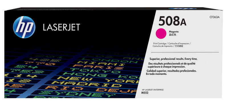 HP Toner LaserJet original 508A magenta